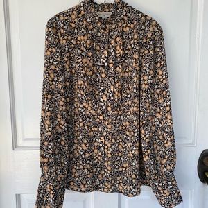 Nili Lotan X Target Floral Blouse